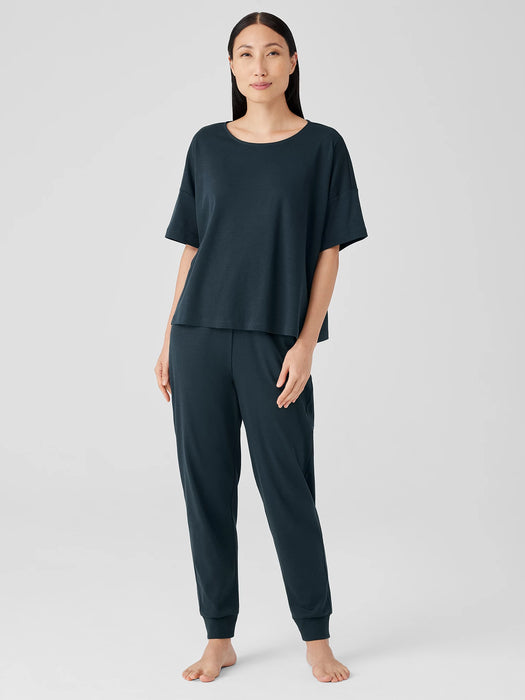 Organic Cotton Interlock Sleep Tee