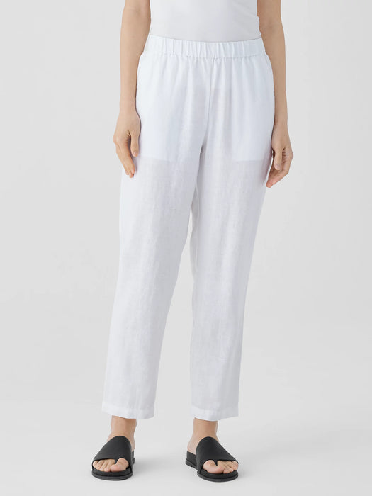 Organic Linen Tapered Pant