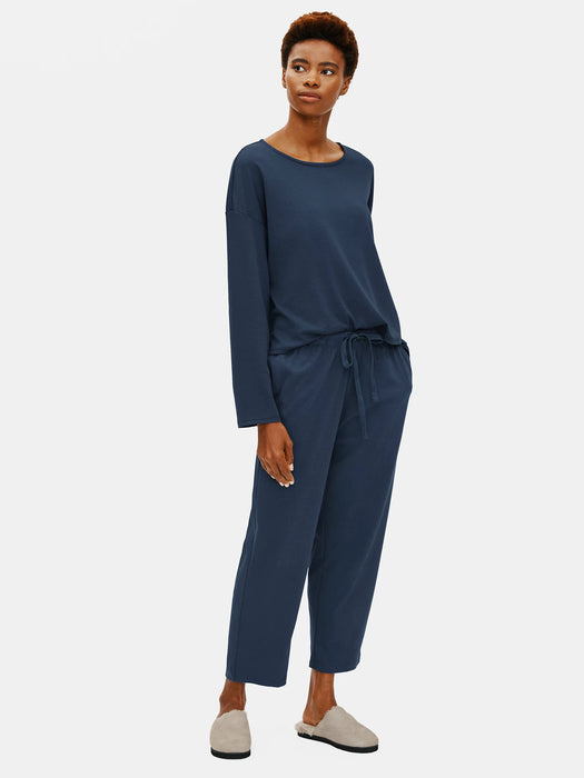 Organic Cotton Interlock Slouchy Sleep Pant