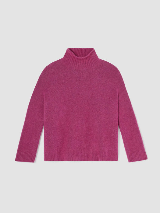 Cashmere Silk Bliss Turtleneck Box-Top
