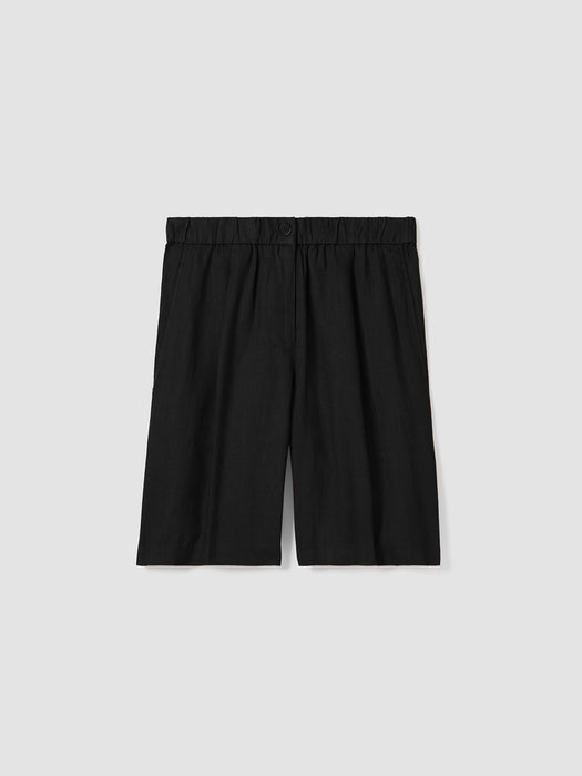 Organic Linen Shorts