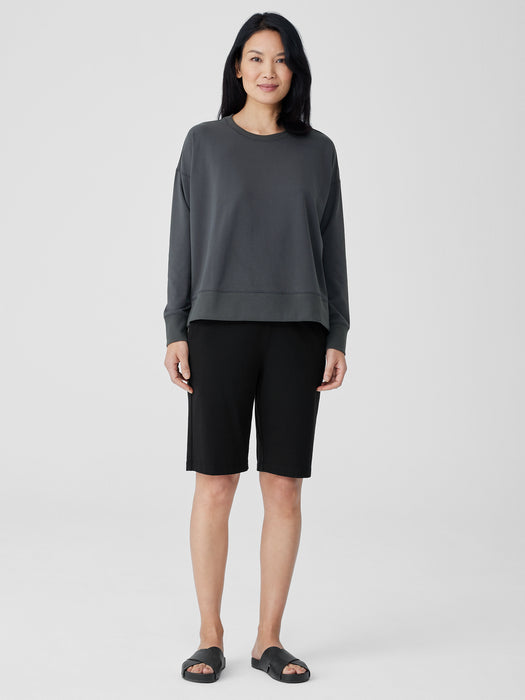 Pima Cotton Stretch Jersey Box-Top
