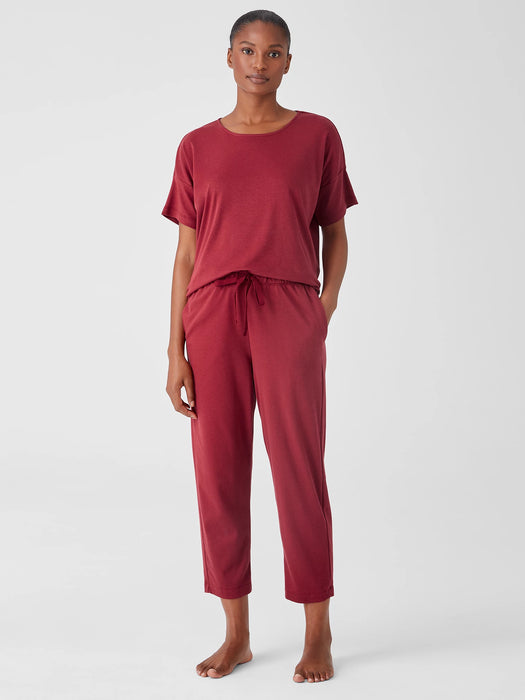Organic Cotton Interlock Slouchy Sleep Pant