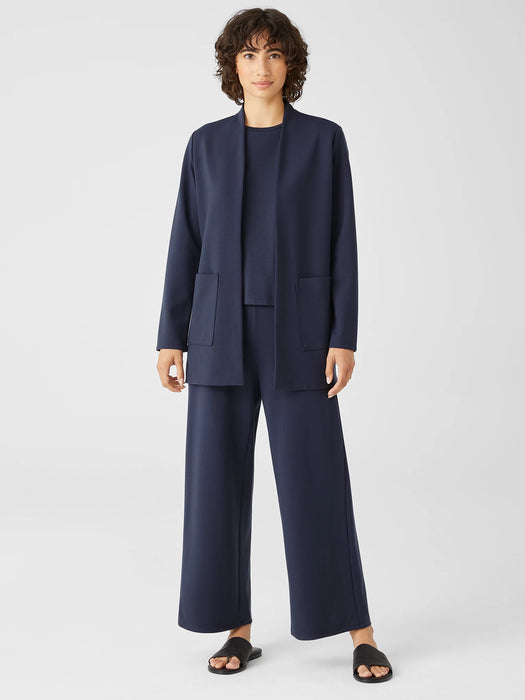 Washable Flex Ponte High Collar Jacket