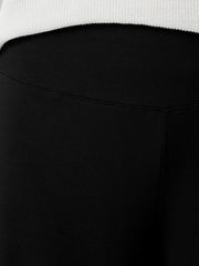 Stretch Jersey Knit Wide-Leg Pant