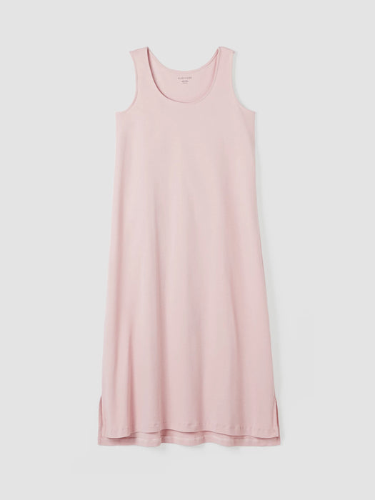 Organic Cotton Interlock Tank Sleep Dress
