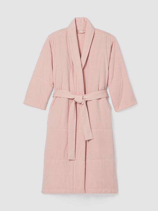Organic Cotton Cozy Interlock Quilted Robe