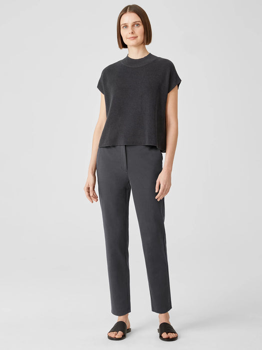 Cotton Ponte Slim Pant